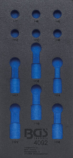 Werkstattwageneinlage 1/3 | leer | für Art. 4092