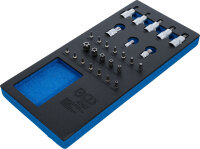 Werkstattwageneinlage 1/3: Bit- und Bit-Einsatz-Sortiment...