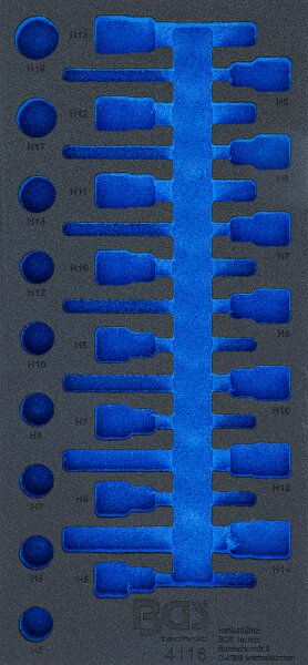 Werkstattwageneinlage 1/3 | leer | für Art. 4116