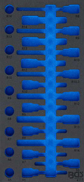 Werkstattwageneinlage 1/3 | leer | für Art. 4117