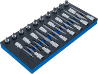 Werkstattwageneinlage 1/3: Bit-Einsatz-Satz | Antrieb...