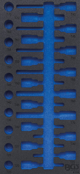 Werkstattwageneinlage 1/3 | leer | für Art. 4119