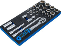 Werkstattwageneinlage 1/3: Steckschlüssel-Satz |...