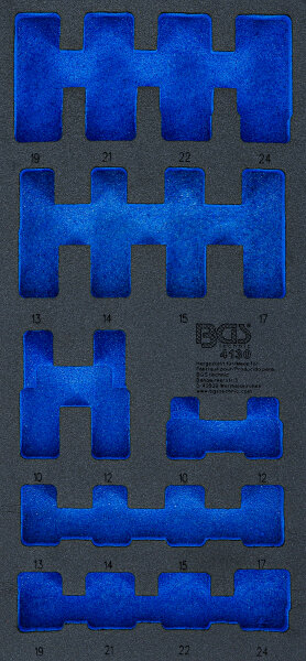 Werkstattwageneinlage 1/3 | leer | für Art. 4130