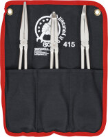 Telefonzangen-Satz | gerade / gebogen | 260 - 285 mm | 3-tlg.