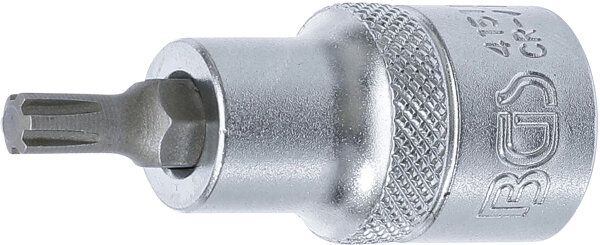 Bit-Einsatz | Antrieb Innenvierkant 12,5 mm (1/2") | Keil-Profil (für RIBE) M6
