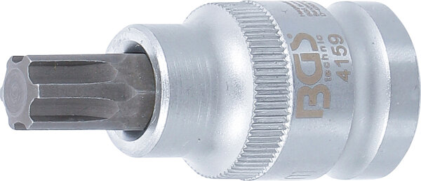 Bit-Einsatz | Länge 54 mm | Antrieb Innenvierkant 12,5 mm (1/2") | für VAG Polydrive