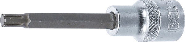 Bit-Einsatz | Länge 100 mm | Antrieb Innenvierkant 12,5 mm (1/2") | Keil-Profil (für RIBE) M7