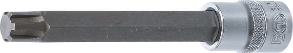 Bit-Einsatz | Länge 140 mm | Antrieb Innenvierkant 12,5 mm (1/2") | Keil-Profil (für RIBE) M14