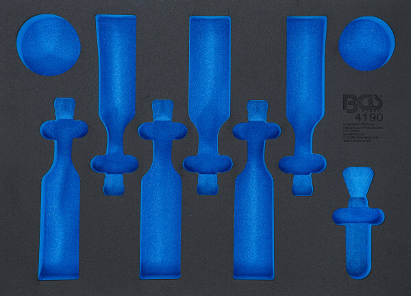 Werkstattwageneinlage 3/3 | leer | für Bier, Chips, Erdnüsse und Flaschenöffner