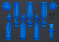 Werkstattwageneinlage 3/3 | leer | für Bier, Chips,...