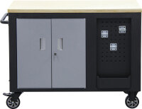 Werkstattwagen | 2 x 5 Schubladen | 1 Schrank | leer