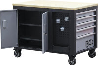 Werkstattwagen | 2 x 5 Schubladen | 1 Schrank | leer