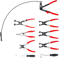 Schlauchklemmenzangen-Satz | 10-tlg.