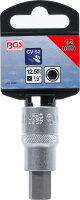 Bit-Einsatz | Antrieb Innenvierkant 12,5 mm (1/2") | Innensechskant 12 mm