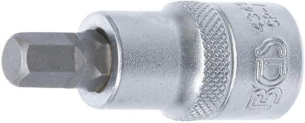 Bit-Einsatz | Antrieb Innenvierkant 12,5 mm (1/2") | Innensechskant 9 mm