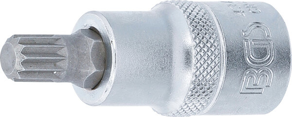 Bit-Einsatz | Antrieb Innenvierkant 12,5 mm (1/2") | Innenvielzahn (für XZN) M9