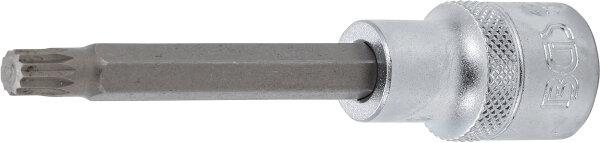 Bit-Einsatz | Länge 100 mm | Antrieb Innenvierkant 12,5 mm (1/2") | Innenvielzahn (für XZN) M8
