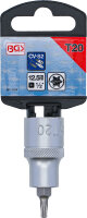Bit-Einsatz | Antrieb Innenvierkant 12,5 mm (1/2") | T-Profil (für Torx) T20