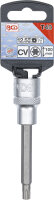 Bit-Einsatz | Länge 100 mm | Antrieb Innenvierkant...