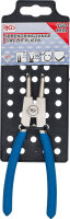 Sprengringzange | abgewinkelt | für Außensprengringe | 150 mm