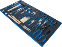 Werkstattwageneinlage XL: Hammer-, Zangen- und...