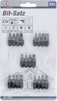 Bit-Satz | Antrieb Außensechskant 6,3 mm (1/4") | 20-tlg.