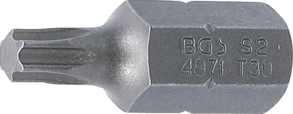 Bit | Länge 30 mm | Antrieb Außensechskant 10 mm (3/8") | T-Profil (für Torx) T30