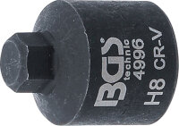 Bremssattel-Einsatz | Innensechskant | extra kurz | 8 mm