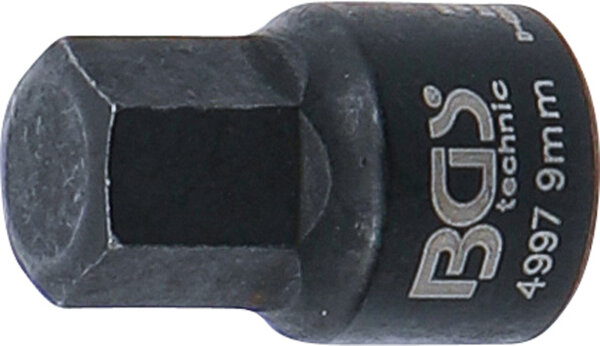 Bremssattel-Einsatz | Innensechskant | extra kurz | 9 mm