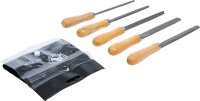 Feilen-Satz | Holzheft | 150 mm | 5-tlg.