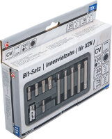 Bit-Satz | Antrieb Außensechskant 10 mm (3/8") | Innenvielzahn (für XZN) | 11-tlg.