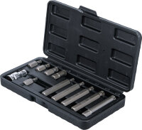 Bit-Satz | Antrieb Außensechskant 10 mm (3/8") | Innenvielzahn (für XZN) | 11-tlg.