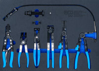 Werkstattwageneinlage 3/3: Schlauchklemmenzangen-Satz
