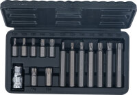 Bit-Satz | Antrieb Außensechskant 10 mm (3/8") | T-Profil (für Torx) | 15-tlg.