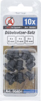 Dübelsetzer-Satz | 6 - 8 - 10 mm | 10-tlg.