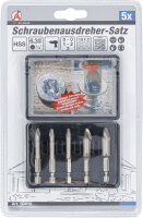 Schraubenausdreher-Satz | #0 - #3 | 5-tlg.