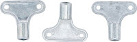 Heizkörper-Entlüftungsschlüssel-Satz | 3-tlg.
