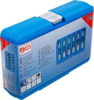 Bit-Einsatz-Satz | Antrieb Innenvierkant 12,5 mm (1/2") | Innensechskant 5 - 22 mm | 12-tlg.