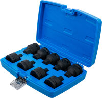 Kraft-Bit-Einsatz-Satz | Antrieb Innenvierkant 20 mm (3/4") | Innensechskant, Innenvielzahn (für XZN) | 9-tlg.