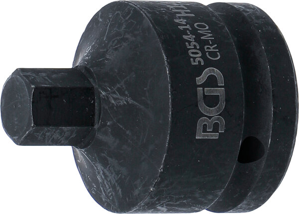 Kraft-Bit-Einsatz | Länge 55 mm | Antrieb Innenvierkant 20 mm (3/4") | Innensechskant 14 mm