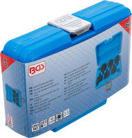 Kraft-Bit-Einsatz-Satz | Antrieb Innenvierkant 20 mm (3/4") | T-Profil (für Torx) T55 - T100 | 6 tlg.