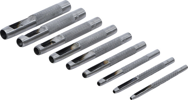Locheisen-Satz | 2,5 - 10 mm | 9-tlg.