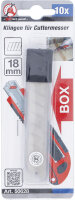 Ersatzklingen-Satz | 18 mm | 10-tlg.