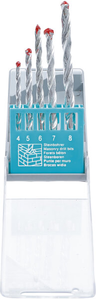 Steinbohrer-Satz | 4 - 8 mm | 5-tlg.