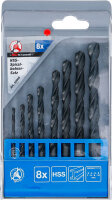 HSS-Spiralbohrer-Satz | 3 - 10 mm | 8-tlg.