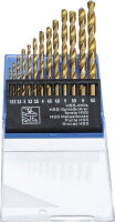 HSS-Spiralbohrer-Satz | titan-nitriert | 1,5 - 6,5 mm |...