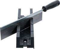 Kunststoff-Gehrungslade | 245 x 65 x 48 mm | mit Feinsäge