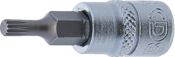 Bit-Einsatz | Antrieb Innenvierkant 6,3 mm (1/4") | Innenvielzahn (für XZN) M4