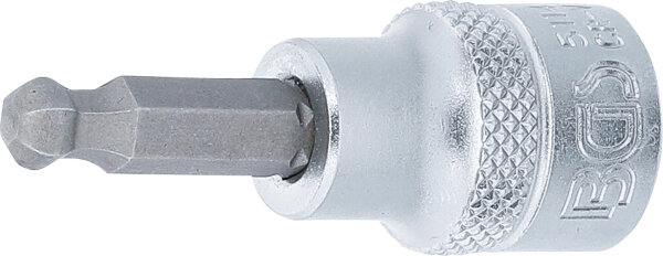 Bit-Einsatz | Antrieb Innenvierkant 10 mm (3/8") | Innensechskant mit Kugelkopf 6 mm